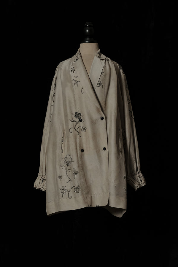 Mutedance 25 Spring/Summer Silk Jacket MD-MD25SS74-GREY MD25SS73
